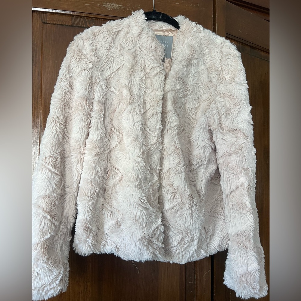 Faux fur jacket
